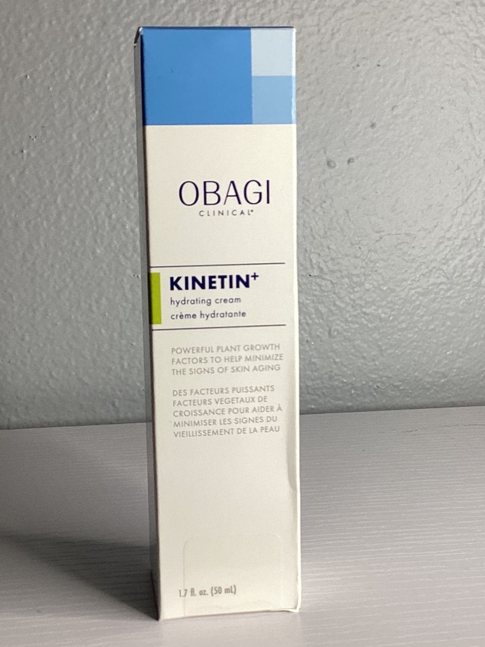 NEW Obagi Clinical Kinetin+ Hydrating Cream 1.7 fl oz. 50 mL